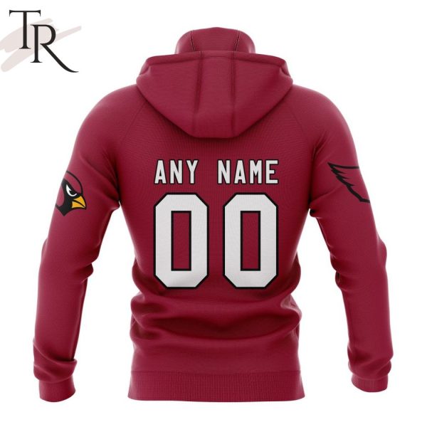NFL Arizona Cardinals 2024 Personalized Name And Number Hoodie