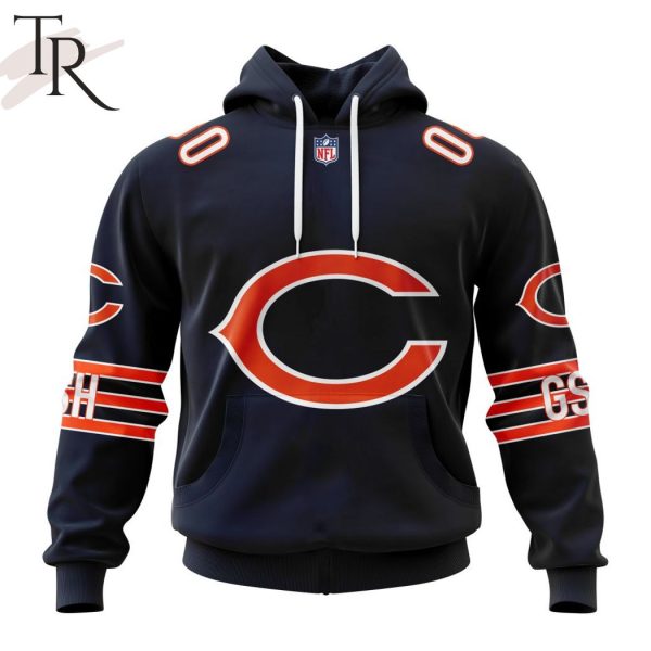 NFL Chicago Bears 2024 Personalized Name And Number Hoodie