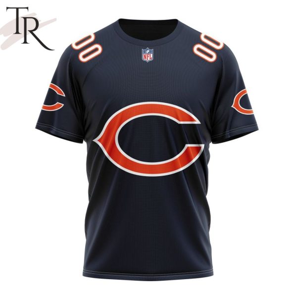 NFL Chicago Bears 2024 Personalized Name And Number Hoodie