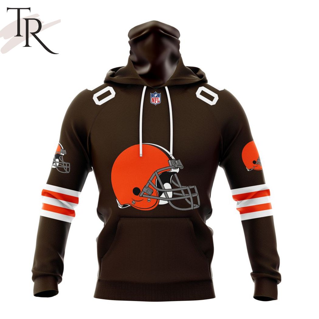 NFL Cleveland Browns 2024 Personalized Name And Number Hoodie