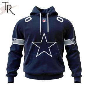 NFL Dallas Cowboys 2024 Personalized Name And Number Hoodie