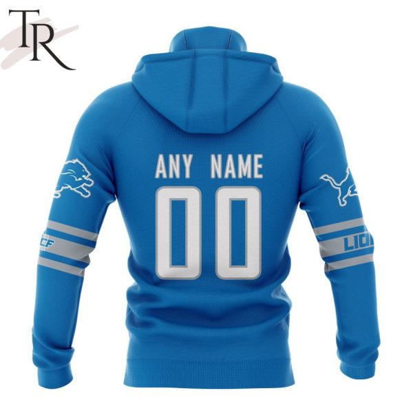 NFL Detroit Lions 2024 Personalized Name And Number Hoodie