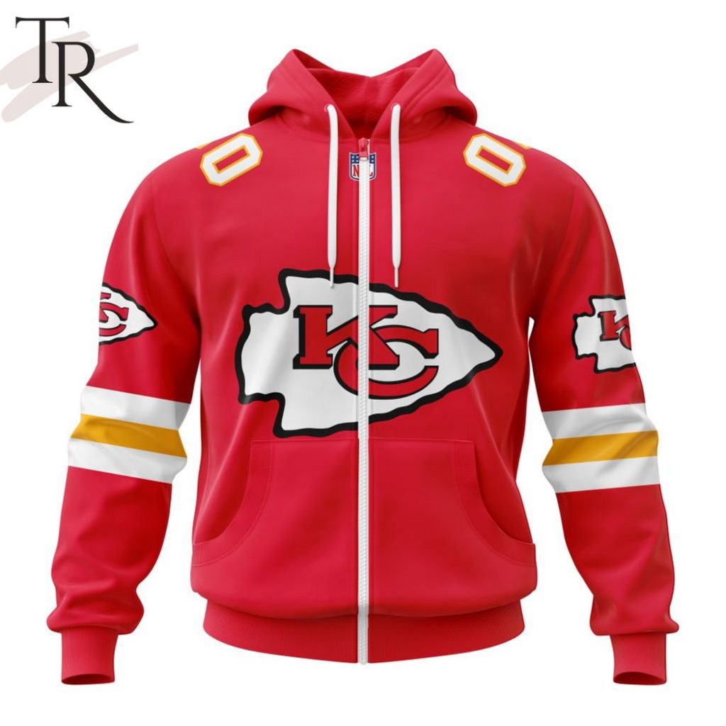 NFL Kansas City Chiefs 2024 Personalized Name And Number Hoodie