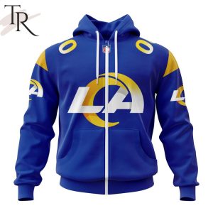 NFL Los Angeles Rams 2024 Personalized Name And Number Hoodie