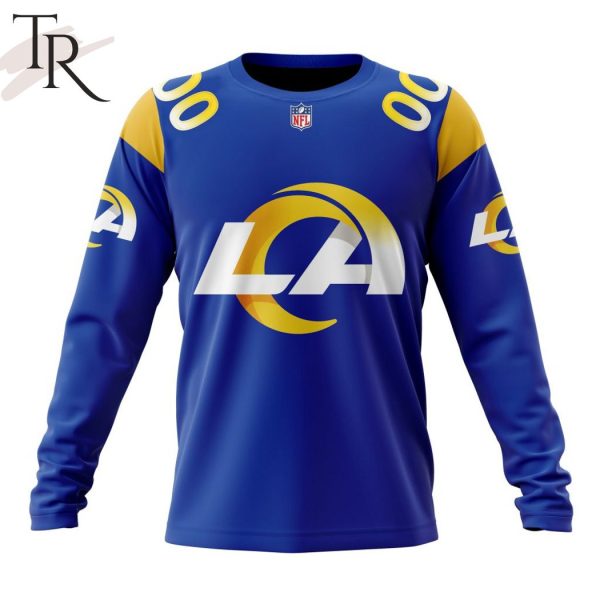 NFL Los Angeles Rams 2024 Personalized Name And Number Hoodie