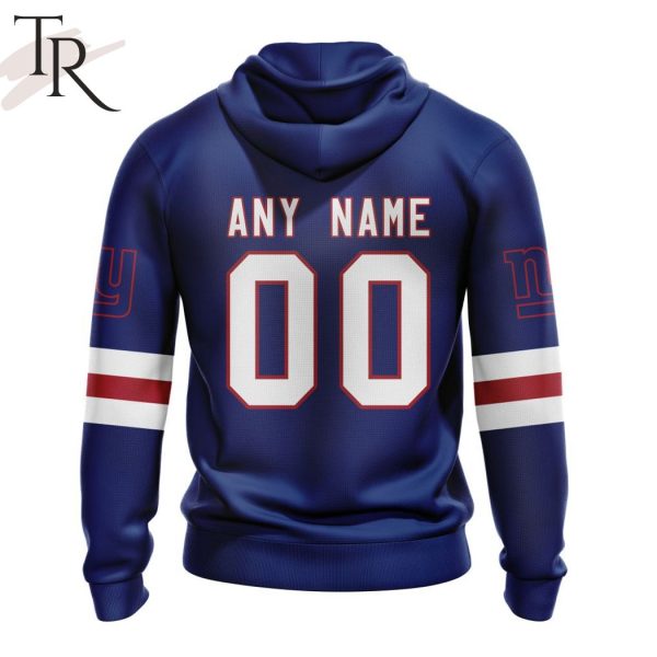 NFL New York Giants 2024 Personalized Name And Number Hoodie