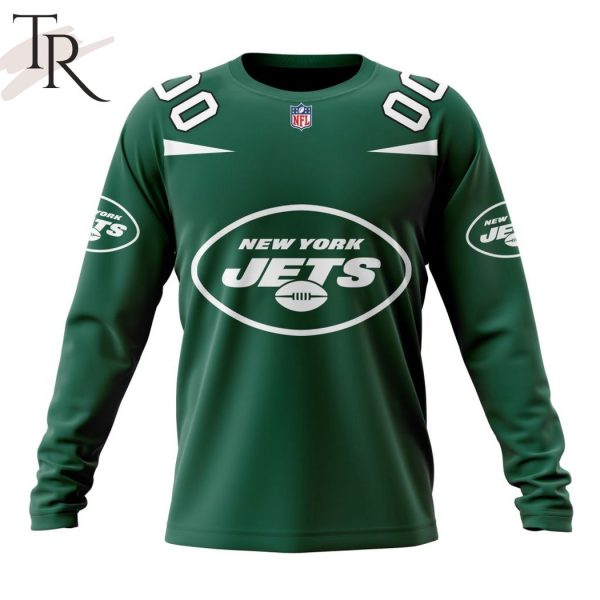NFL New York Jets 2024 Personalized Name And Number Hoodie