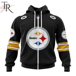 NFL Pittsburgh Steelers 2024 Personalized Name And Number Hoodie