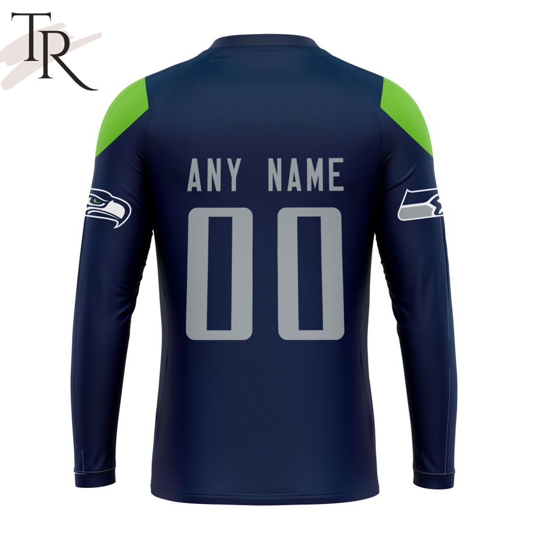 NFL Seattle Seahawks 2024 Personalized Name And Number Hoodie