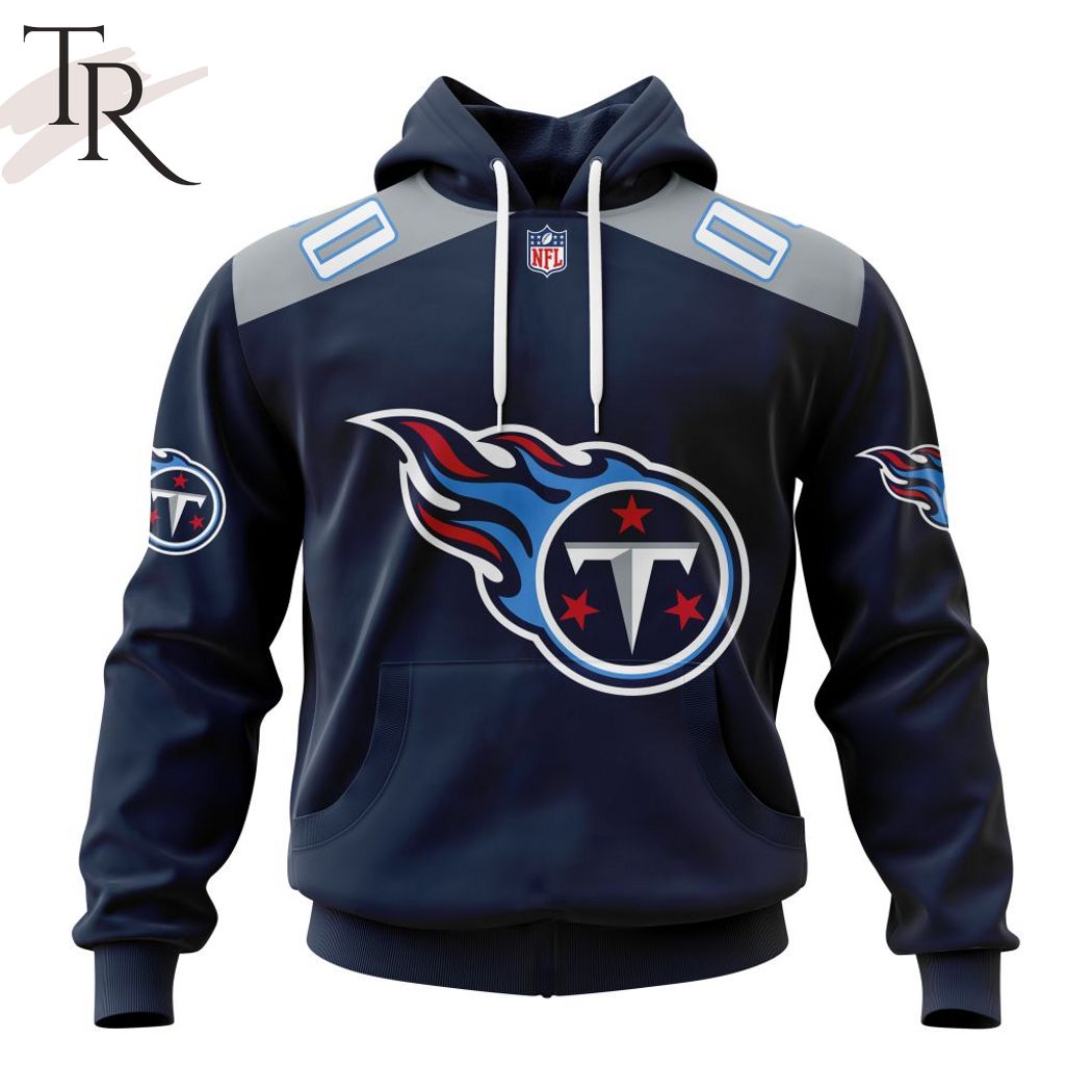 NFL Tennessee Titans 2024 Personalized Name And Number Hoodie