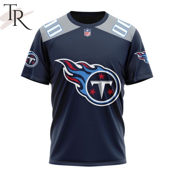 NFL Tennessee Titans 2024 Personalized Name And Number Hoodie