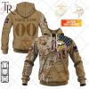 Personalized NFL New England Patriots Marine Corps Camo Hoodie