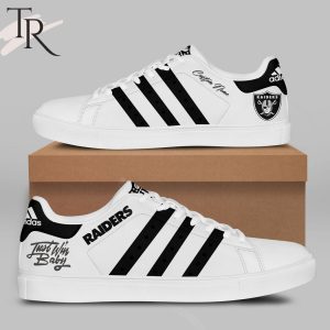 Limited Edition Raiders Nation Just Win Baby Stan Smith
