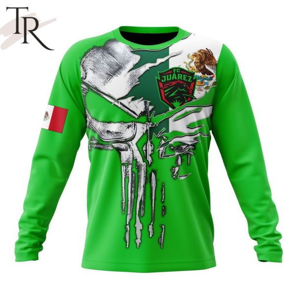 LIGA MX FC Juarez Special Skull Design Concept Kits Hoodie