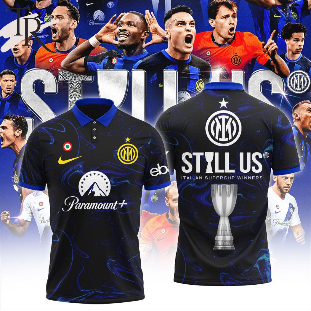 Paramount Still Us Italian Supercup Winners Inter Milan Polo Shirt