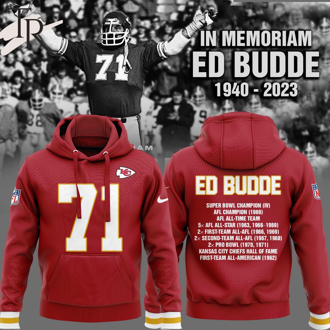 In Memoriam Ed Budde 1940 - 2023 Hoodie, Longpants, Cap