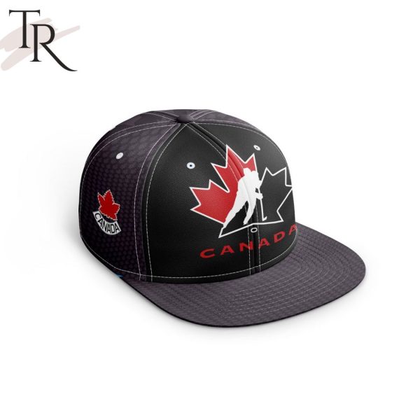 Hockey Canada Personalized Black Snapback Design Snapback Hats