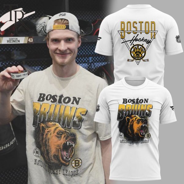 NHL Boston Bruins Danton Heinen Hoodie, Longpants, Cap