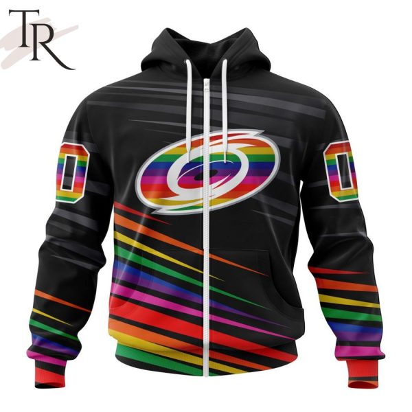 NHL Carolina Hurricanes Special Pride Design Hockey Is For Everyone Hoodie