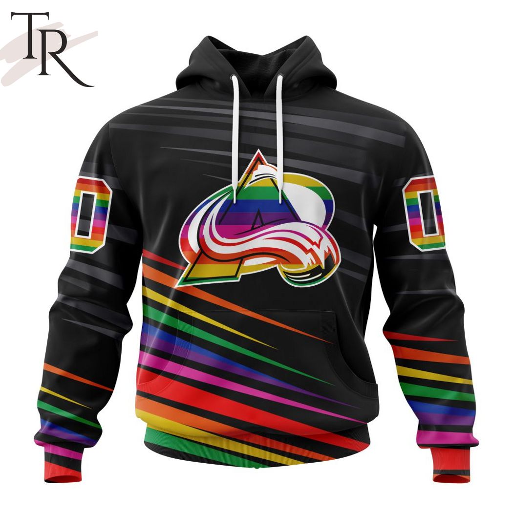 NHL Colorado Avalanche Special Pride Design Hockey Is For Everyone Hoodie
