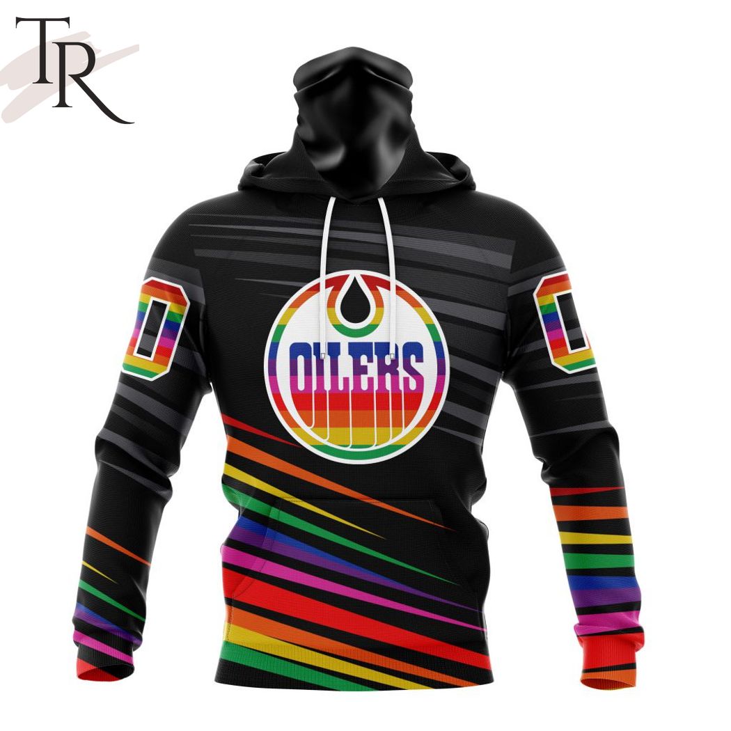 NHL Edmonton Oilers Special Pride Design Hockey Is For Everyone Hoodie
