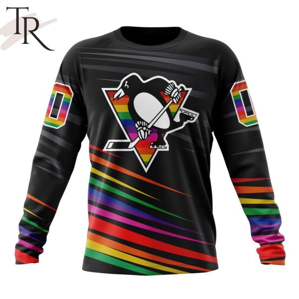 NHL Pittsburgh Penguins Special Pride Design Hockey Is For Everyone Hoodie
