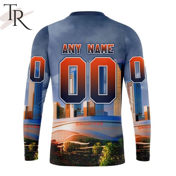 NHL Edmonton Oilers Special Design With Rogers Place Hoodie