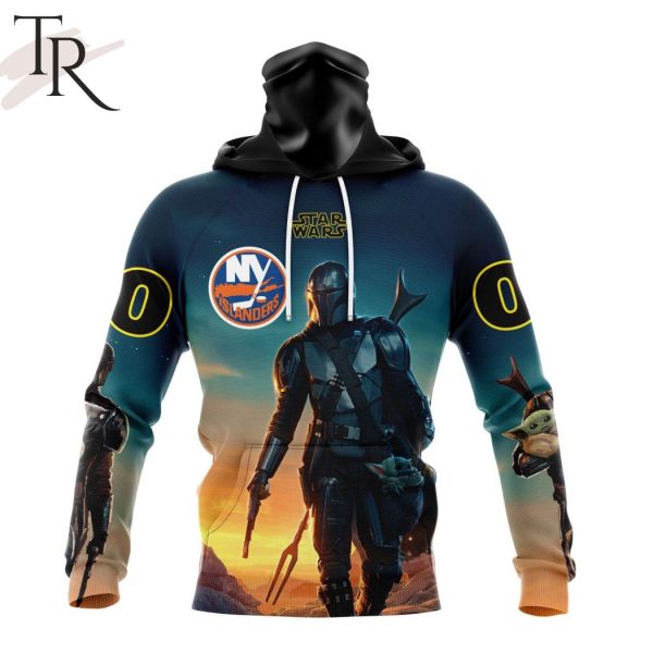 NHL New York Islanders Special Star Wars The Mandalorian Design Hoodie