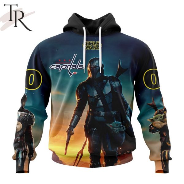 NHL Washington Capitals Special Star Wars The Mandalorian Design Hoodie