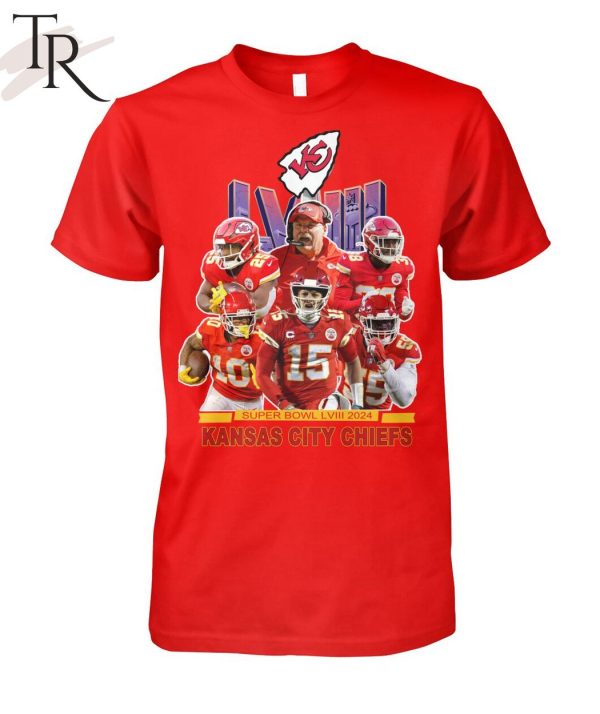 Super Bowl LVIII 2024 Kansas City Chiefs T-Shirt