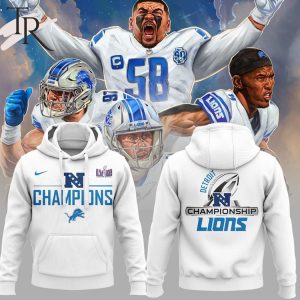 Detroit Lions Super Bowl LVII Champions Hoodie
