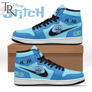 Disney Stitch Aloha Air Jordan 1, Hightop