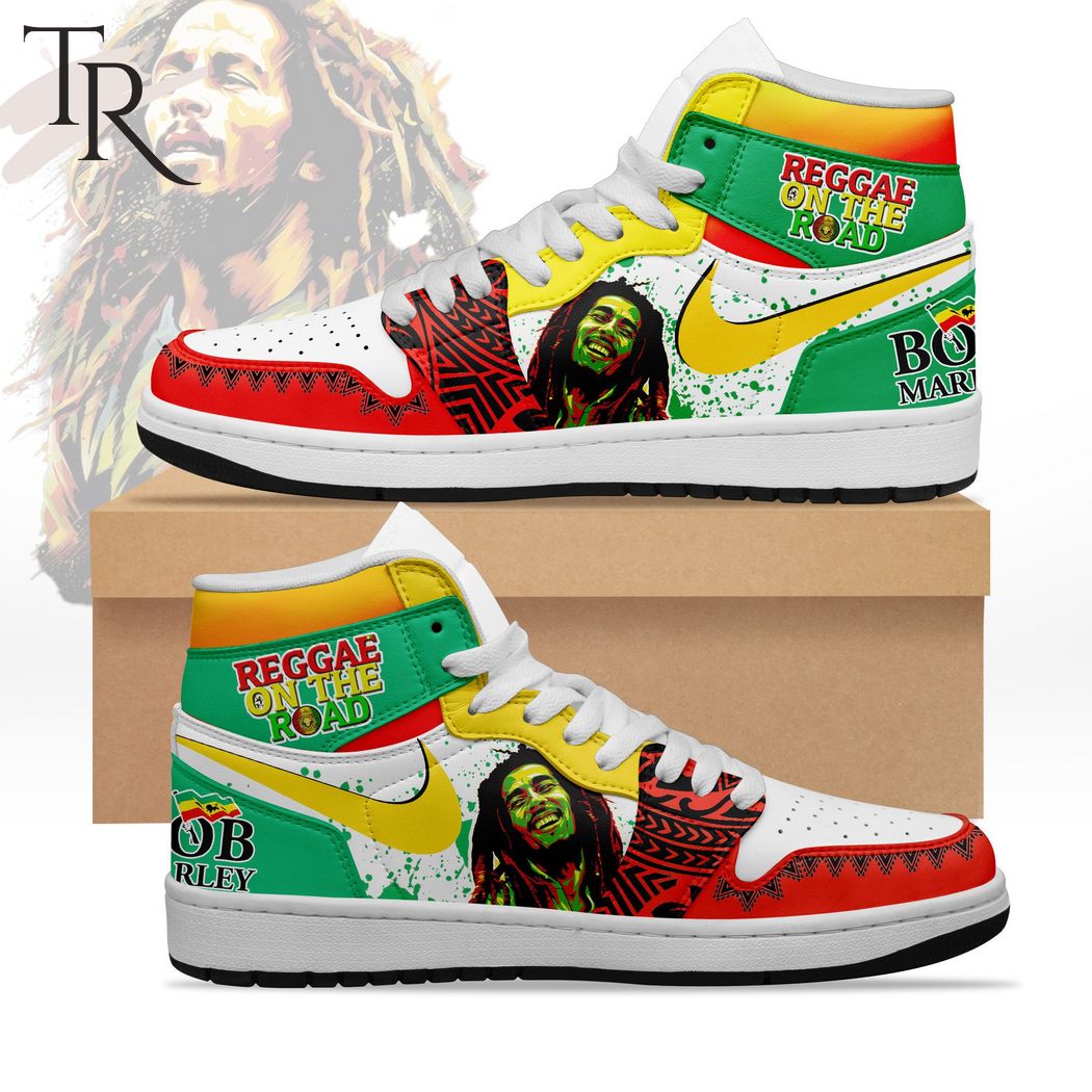 Reggae On The Road Bob Marley Air Jordan 1, Hightop