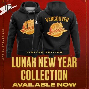 NHL Vancouver Canucks Lunar New Year Hoodie, Longpants, Cap – Black
