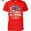 Getting Back Was Only The Beginning Patrick Mahomes And Andy Reid Back To The Super Bowl T-Shirt