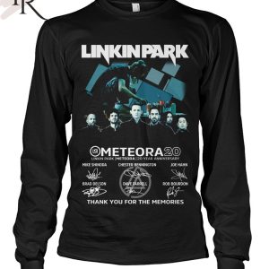 Linkin Park Meteora 20 Year Anniversary Thank You For The Memories T-Shirt