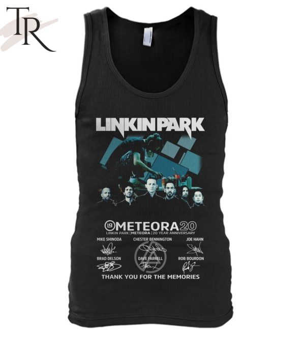 Linkin Park Meteora 20 Year Anniversary Thank You For The Memories T-Shirt