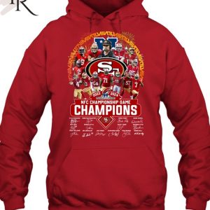 San Francisco 49ers 2023 2024 NFC Championship Game Champions T-Shirt
