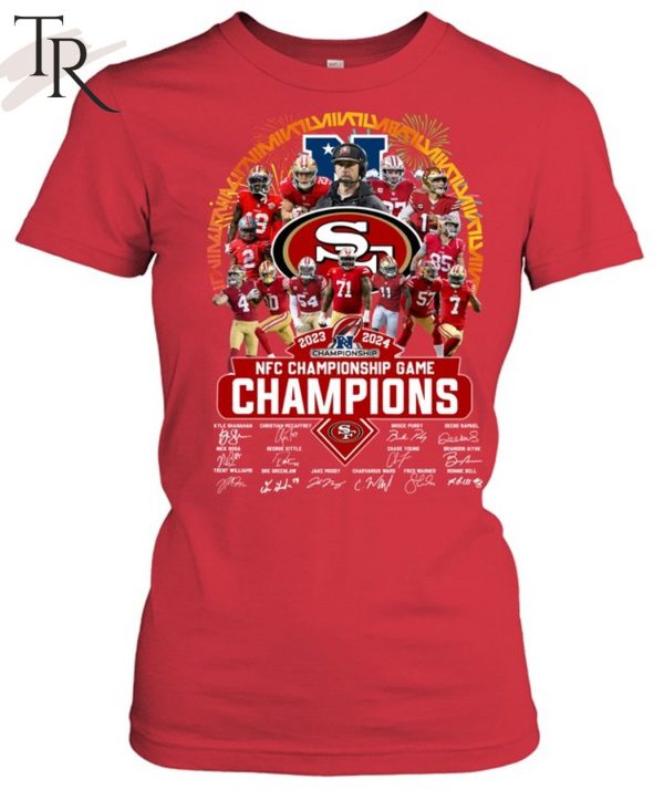 San Francisco 49ers 2023 2024 NFC Championship Game Champions T-Shirt