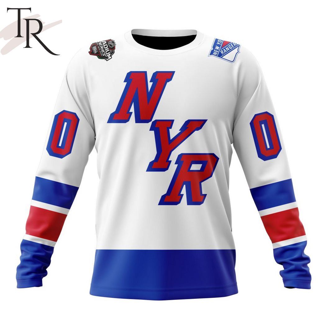 NHL New York Rangers Personalized 2024 Stadium Series Hoodie