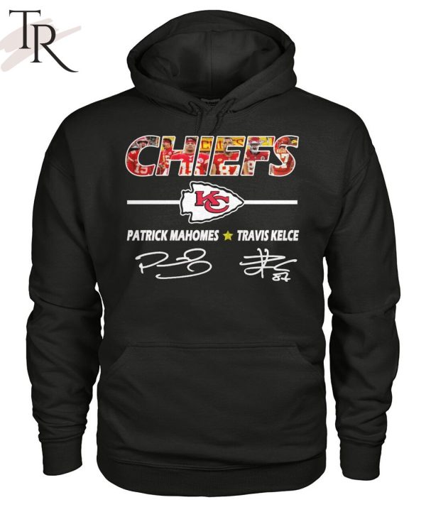 Chiefs Patrick Mahomes And Travis Kelce Signatures T-Shirt