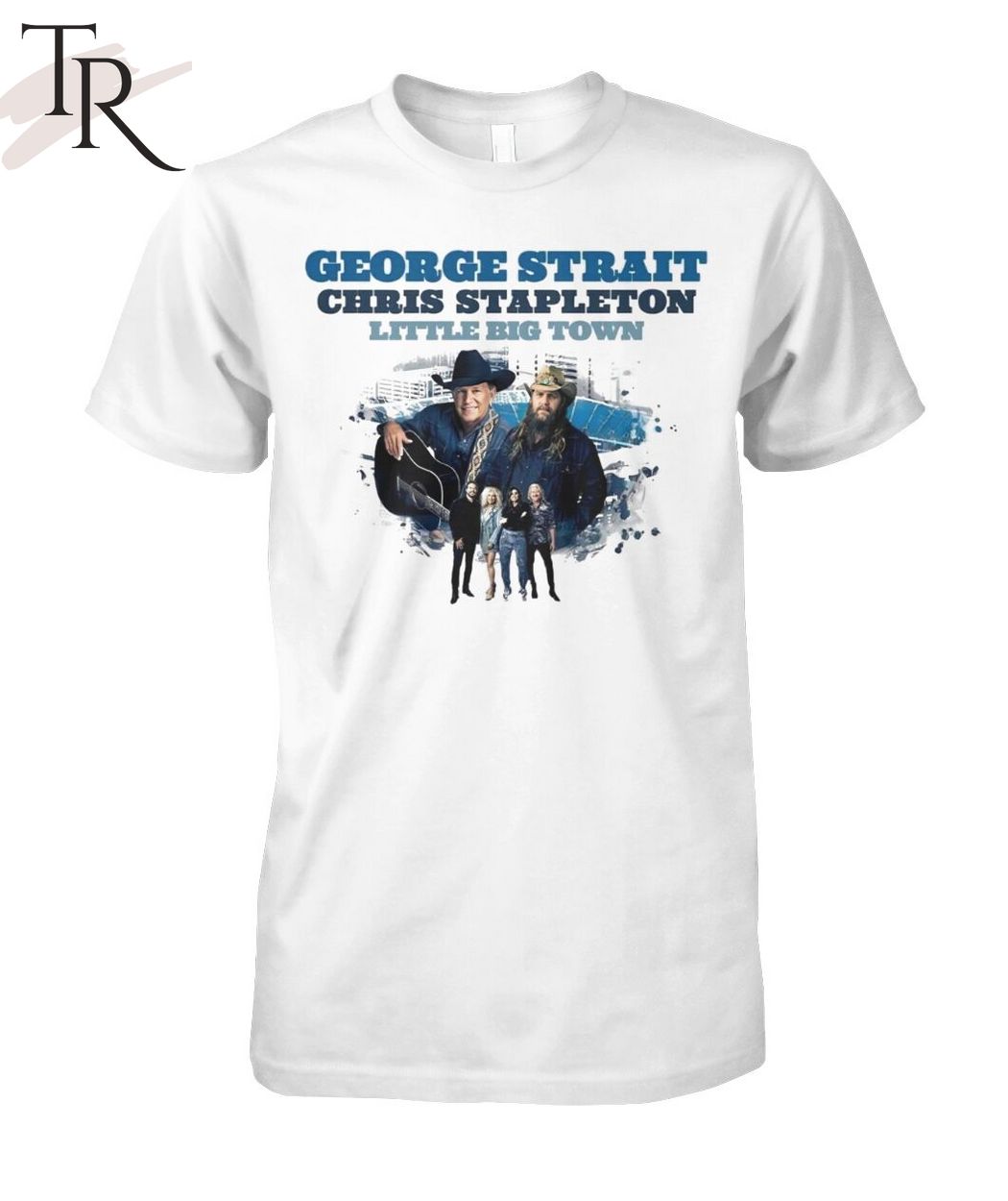 George Strait Chris Stapleton Little Big Town T-Shirt