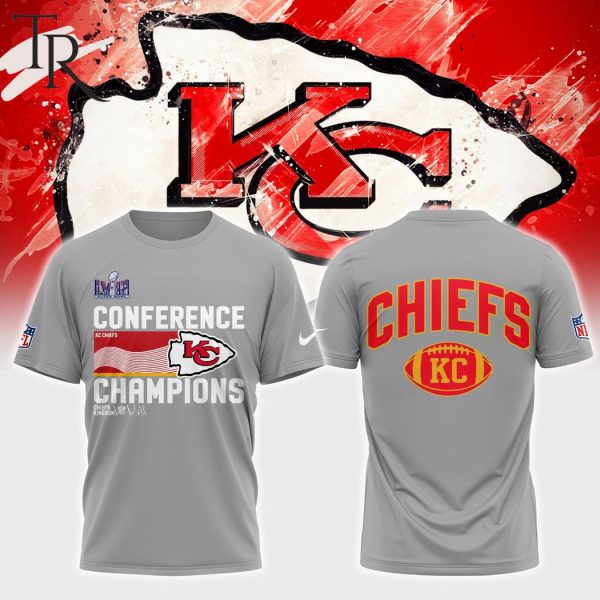 Super Bowl LVIII Conference Champions KC Chiefs Kingdom Hoodie, Longpants, Cap