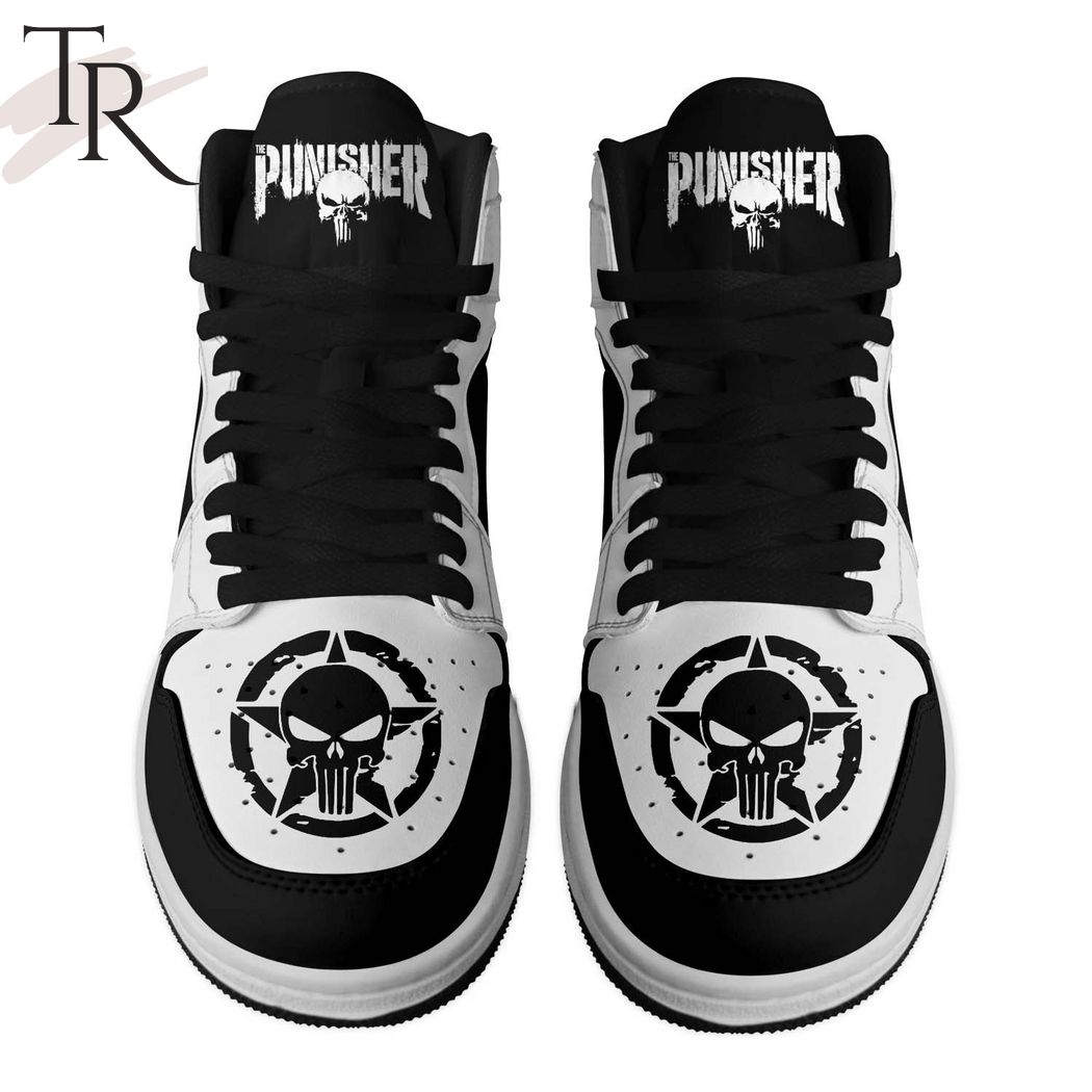 The Punisher There Is No Peace Up Here Air Jordan 1, Hightop