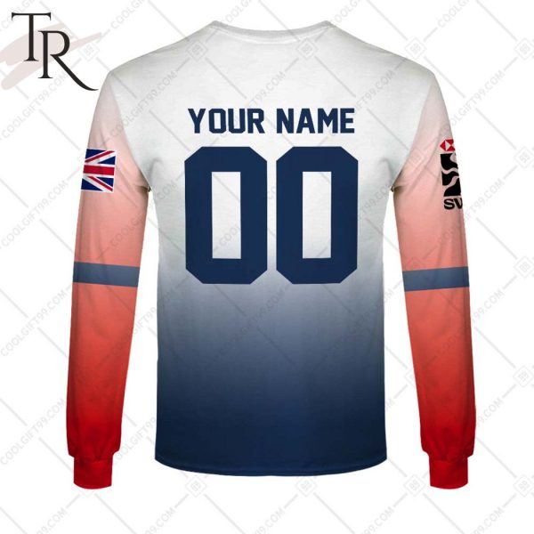 Rugby 7S 2024 England Jersey Style Hoodie