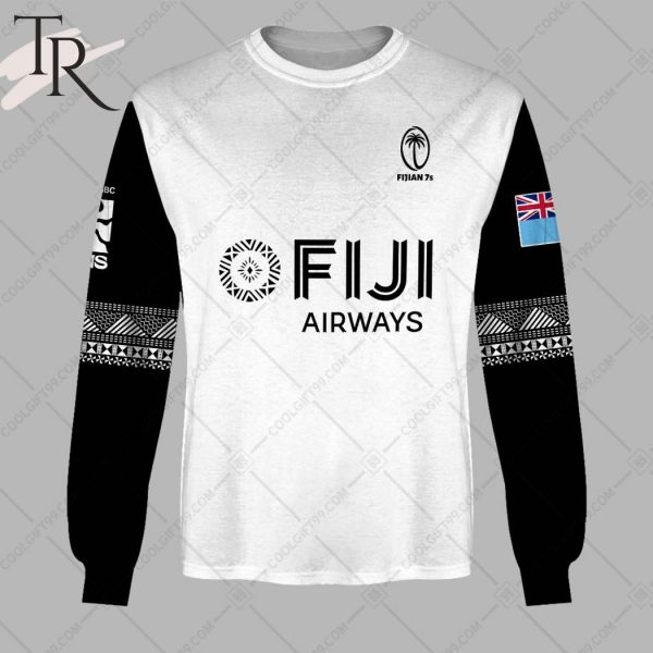 Rugby 7S 2024 Fiji Jersey Style Hoodie