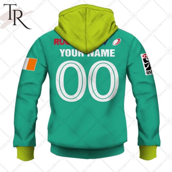 Rugby 7S 2024 Ireland Jersey Style Hoodie