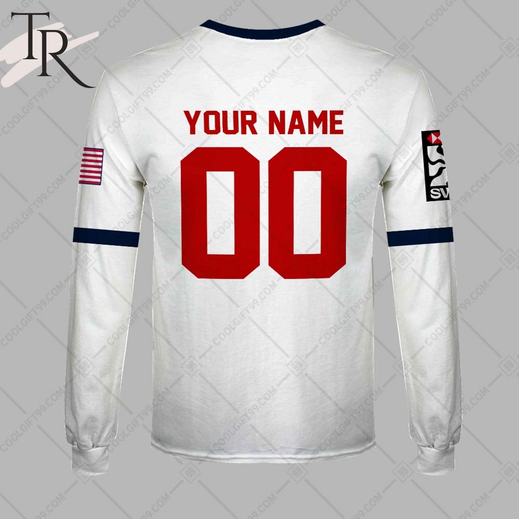 Rugby 7S 2024 United States Jersey Style Hoodie