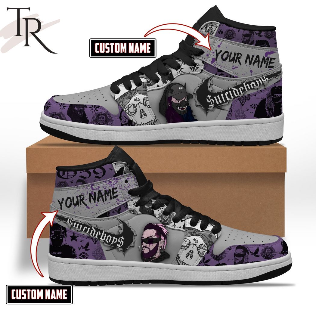 Custom Name Suicideboys Air Jordan 1, Hightop