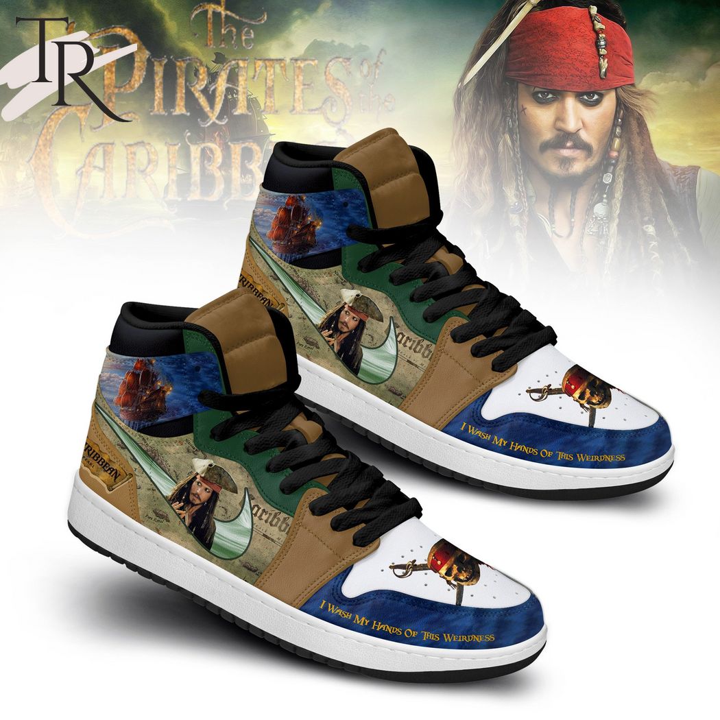 Pirates of the Caribbean I Wash My Hands Of This Weirdness Air Jordan 1, Hightop